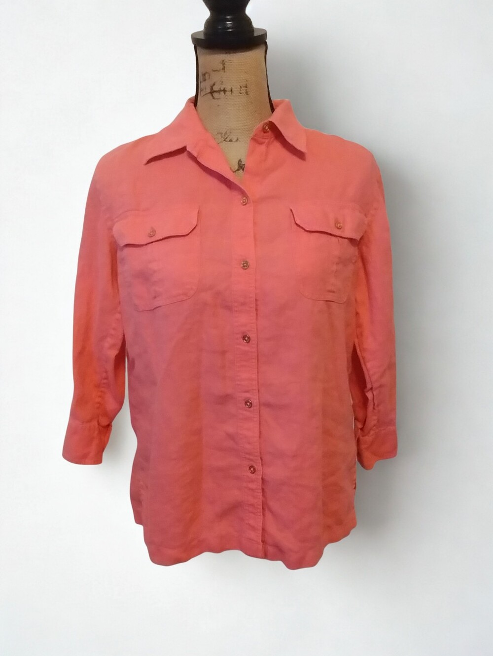 Ralph Lauren Linen Button Down Women's Size M